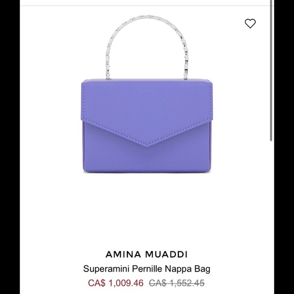AMINA MUADDI Superamini Pernille Nappa Bag - Picture 13 of 15